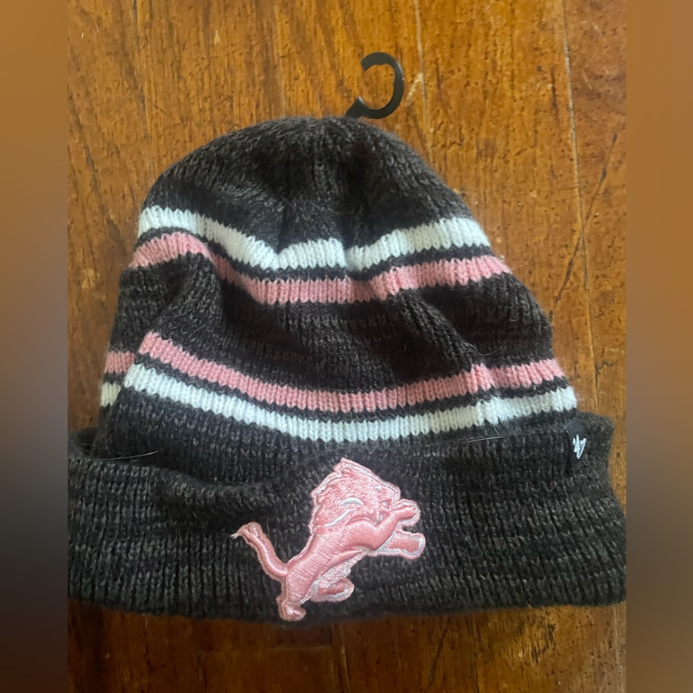 NFL women’s lions beanie